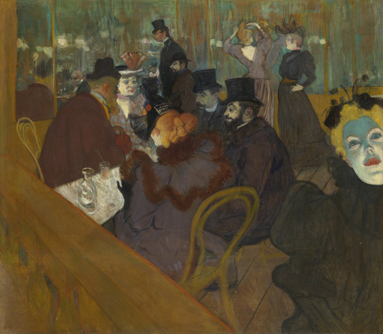 V Moulin Rouge od Henri de Toulouse Lautrec