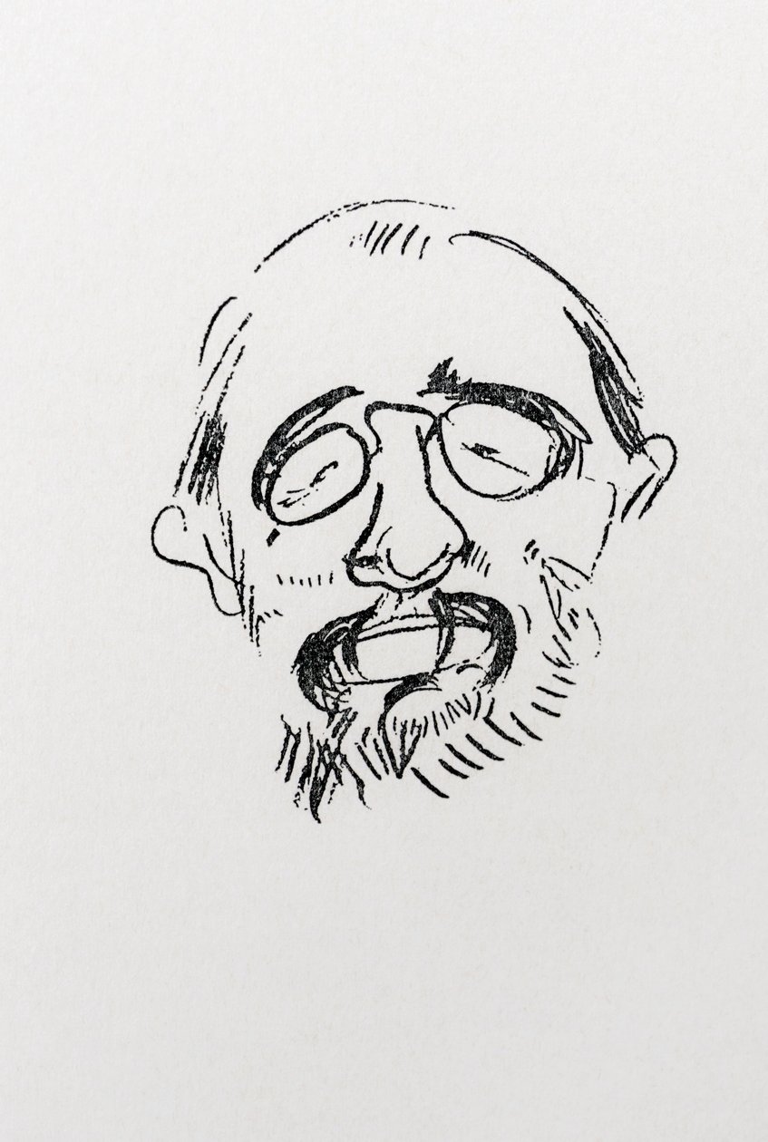 Henri Toulouse-Lautrec. Autoportrét. od Henri de Toulouse Lautrec