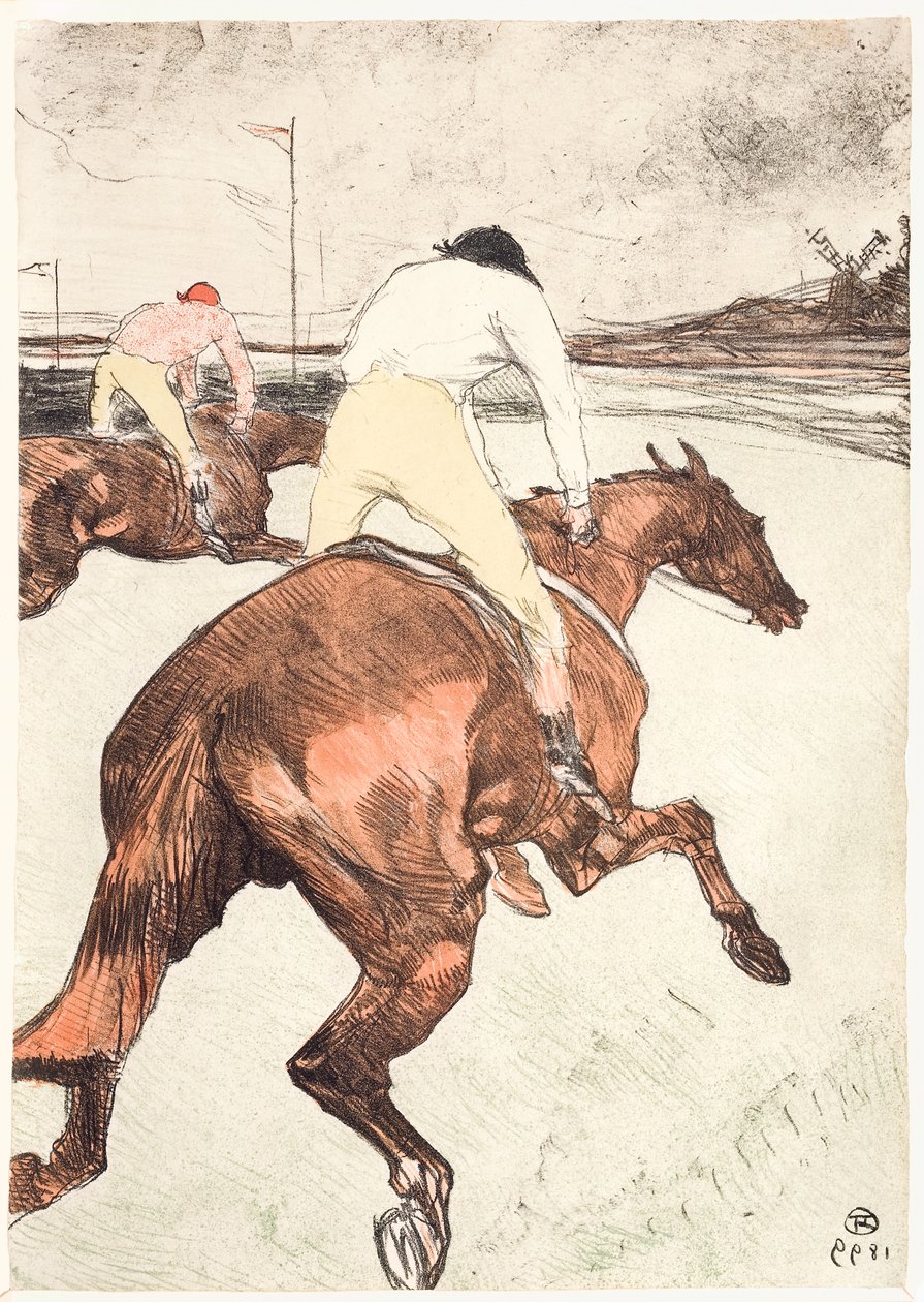 žokej od Henri de Toulouse Lautrec