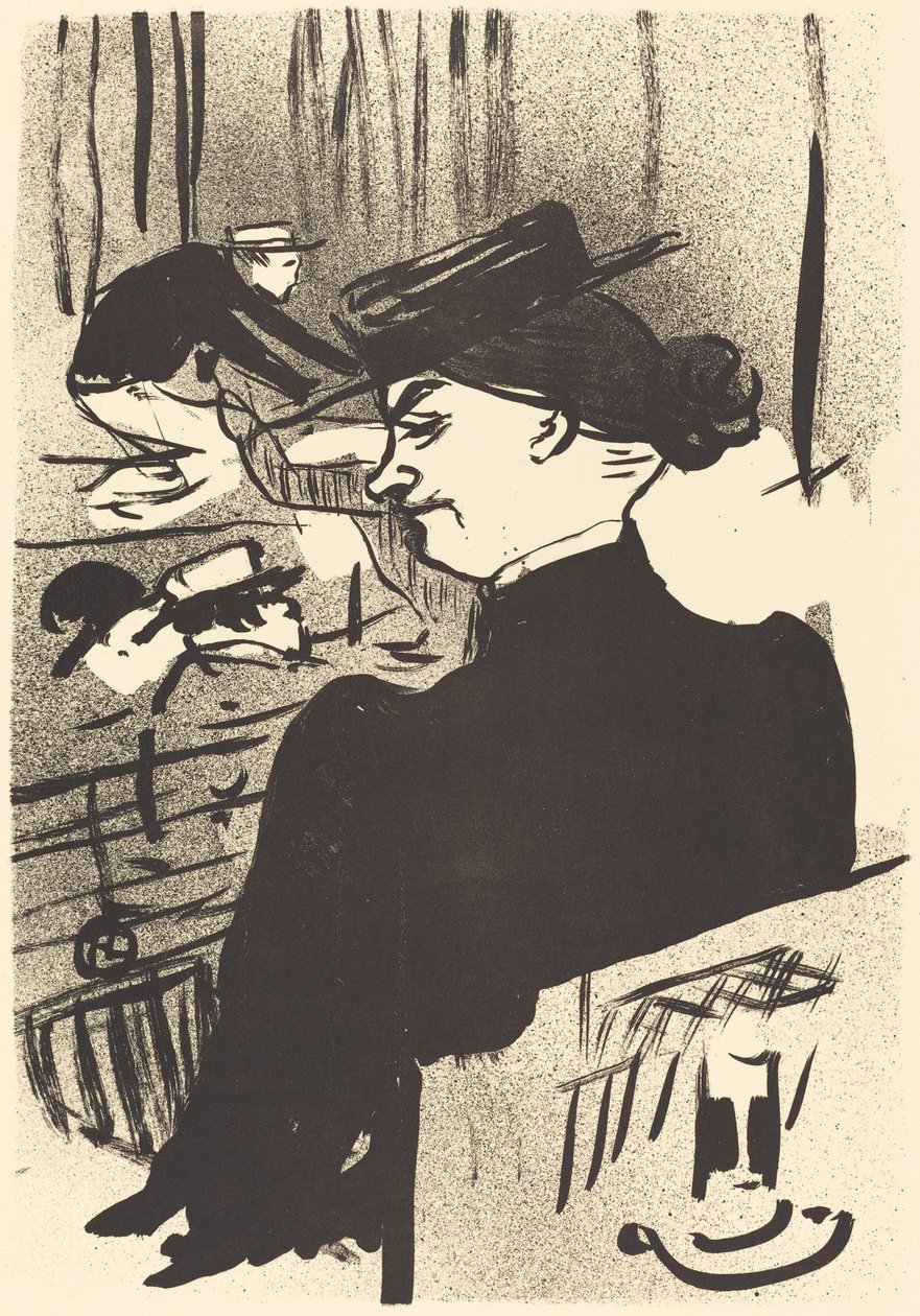 Divák od Henri de Toulouse Lautrec