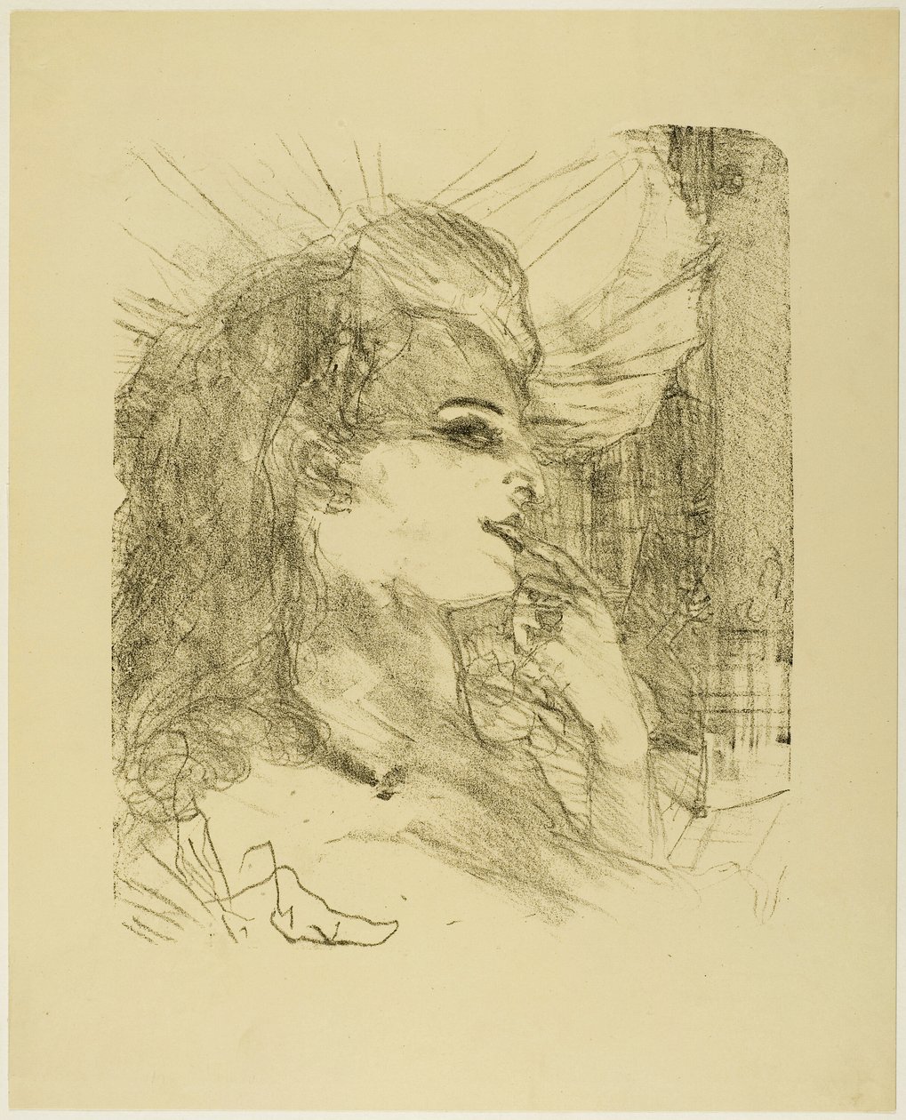 Anna Held, z Treize Lithographies od Henri de Toulouse Lautrec