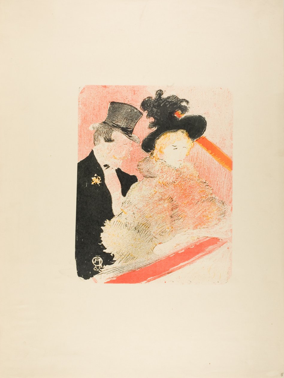 Na Koncertě od Henri de Toulouse Lautrec
