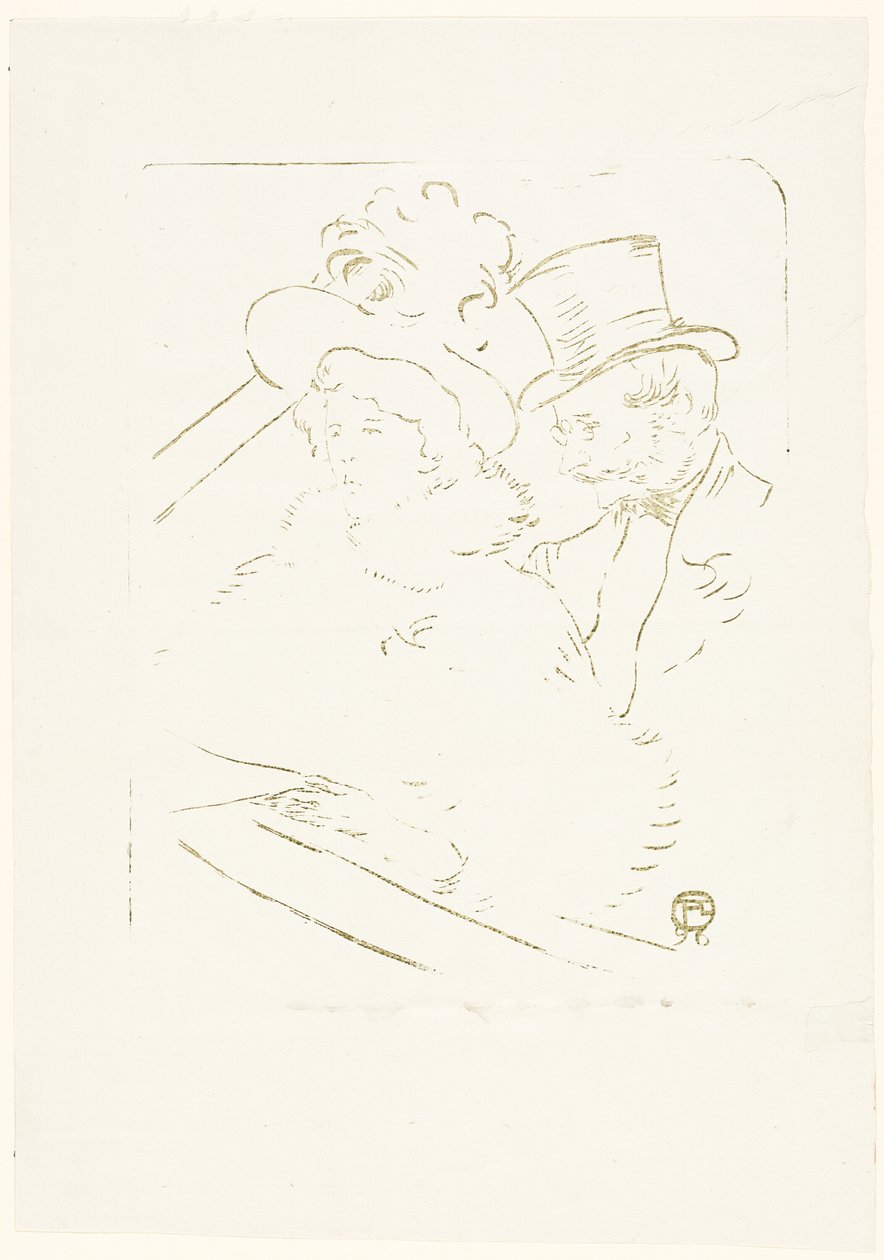 Na Koncertě od Henri de Toulouse Lautrec