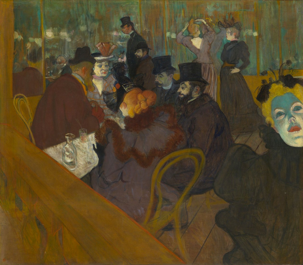 V Moulin Rouge od Henri de Toulouse Lautrec