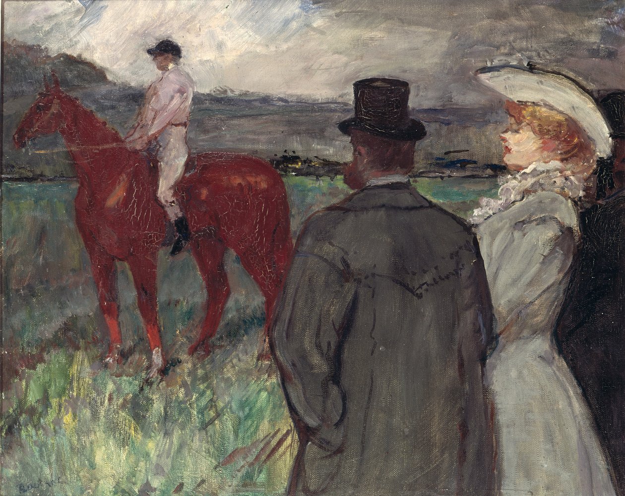 Na dostihovém závodišti od Henri de Toulouse Lautrec
