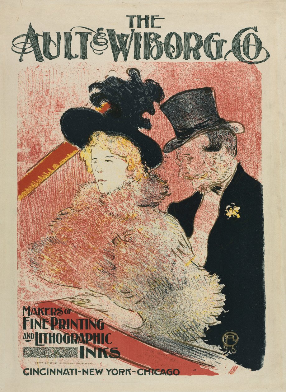 Na koncertě, 1896. od Henri de Toulouse Lautrec