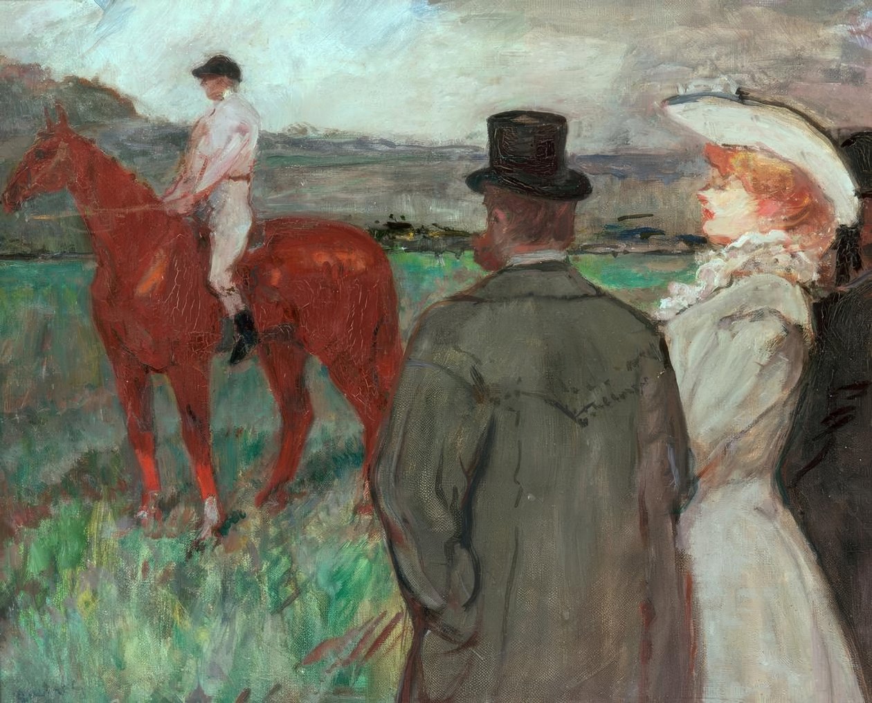 Na závodech od Henri de Toulouse Lautrec