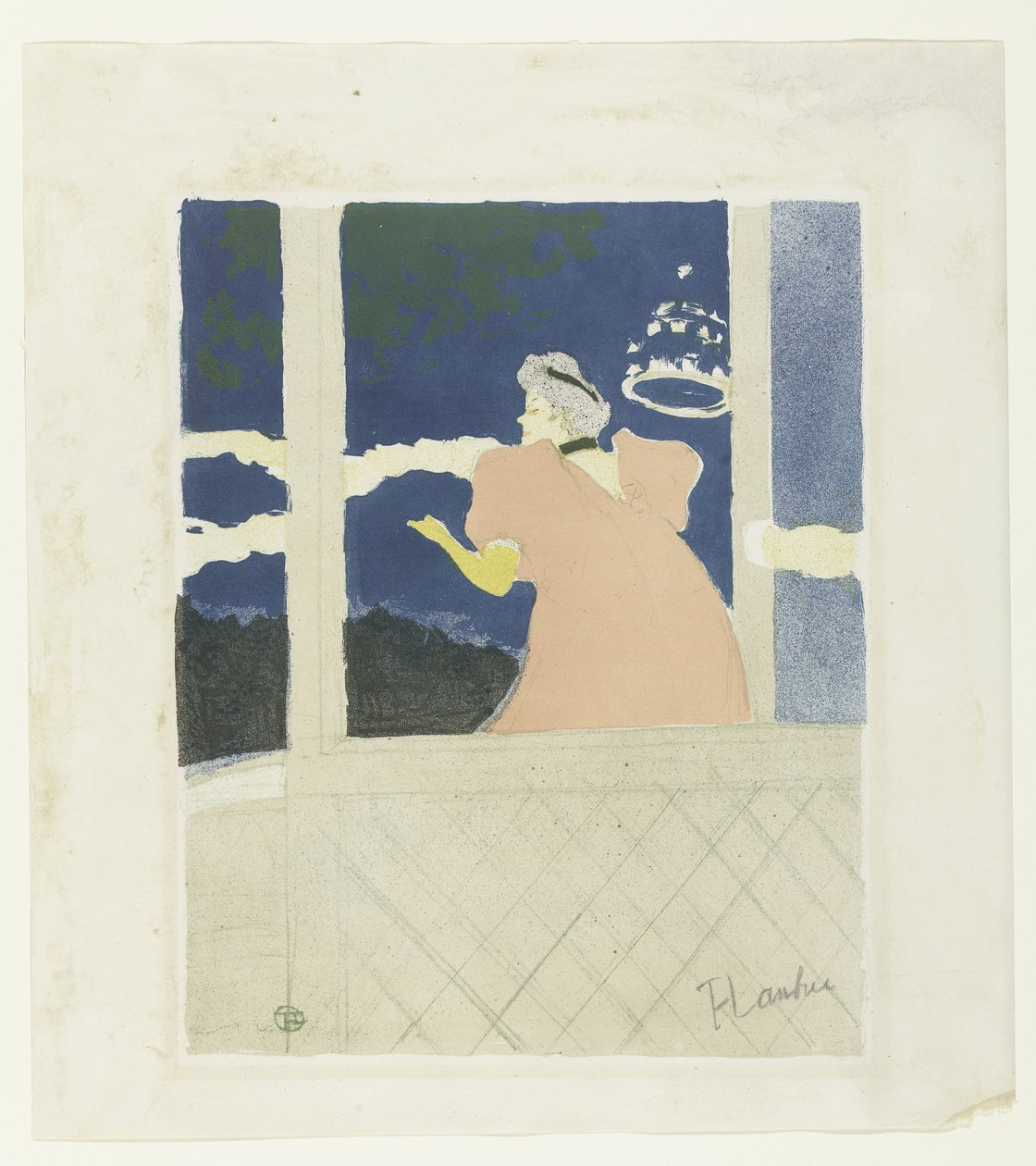 "Ambasadorům" Velvyslancům od Henri de Toulouse Lautrec