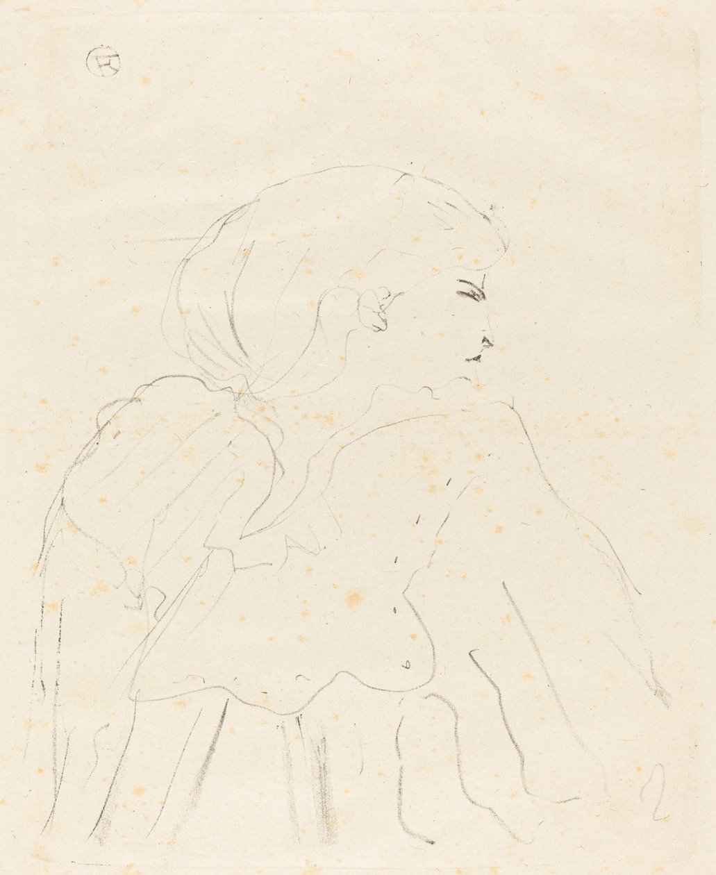 Cassive, 1896. od Henri de Toulouse Lautrec