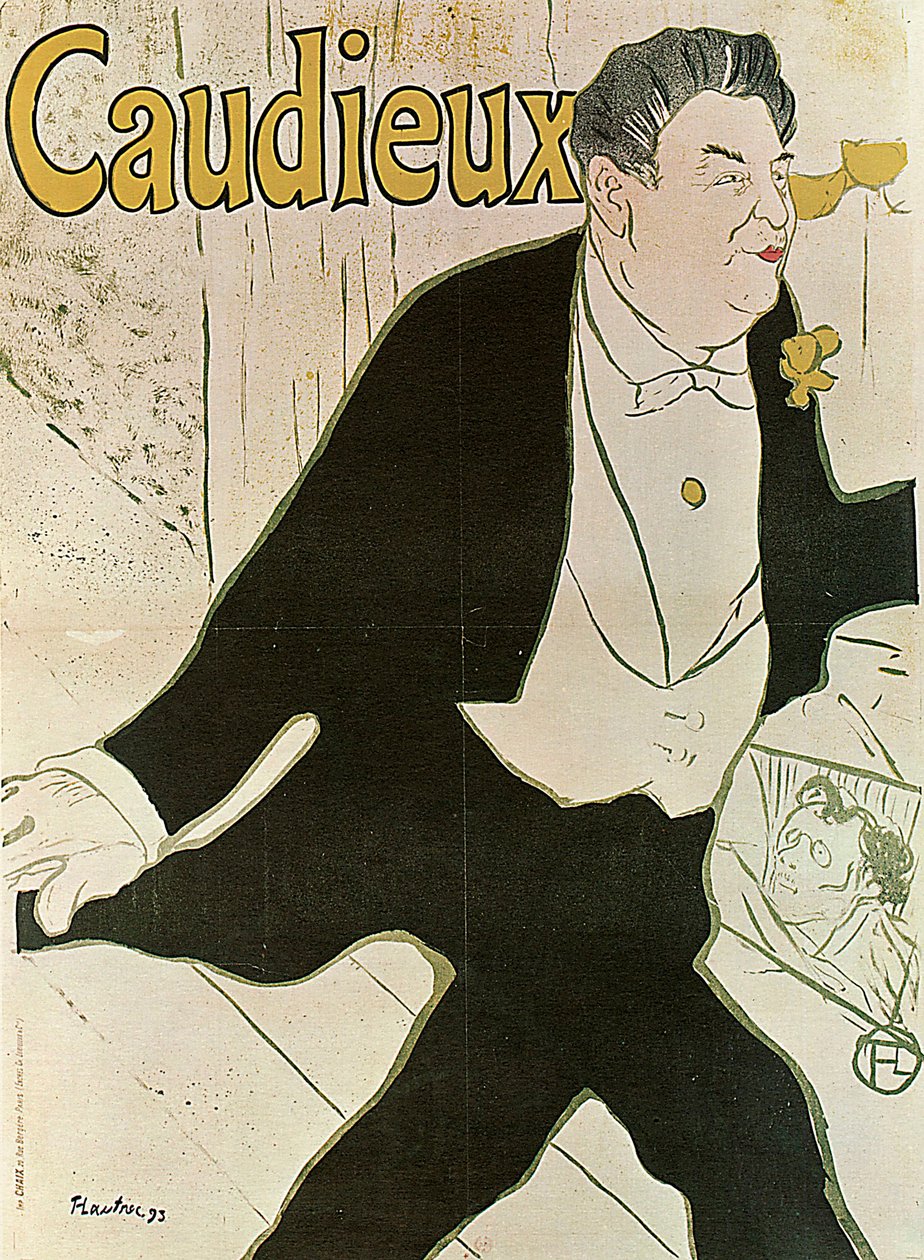 Caudieux, 1893. od Henri de Toulouse Lautrec