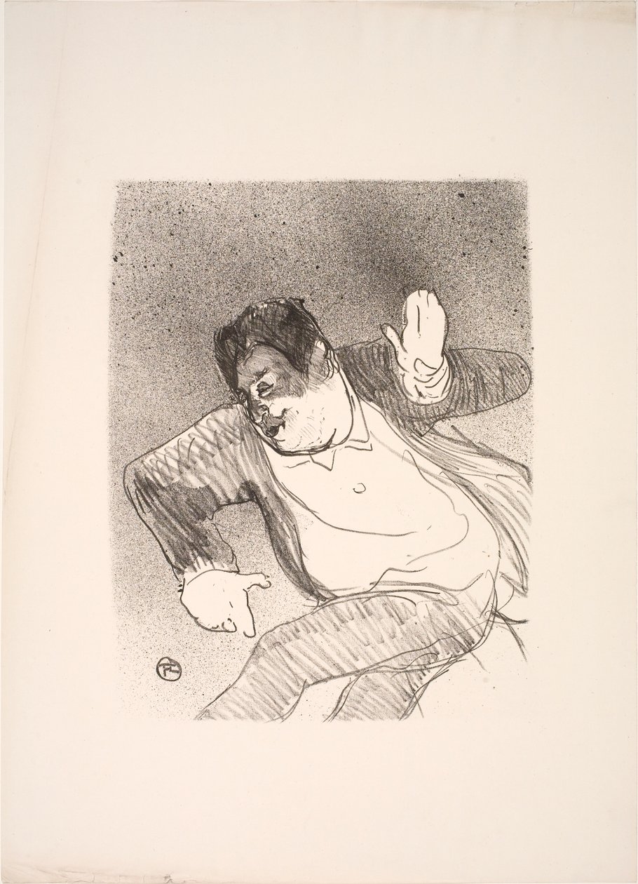 Caudieux, malé kasino od Henri de Toulouse Lautrec