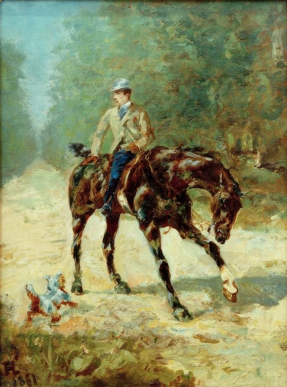 Kavalír M. du Passage od Henri de Toulouse Lautrec