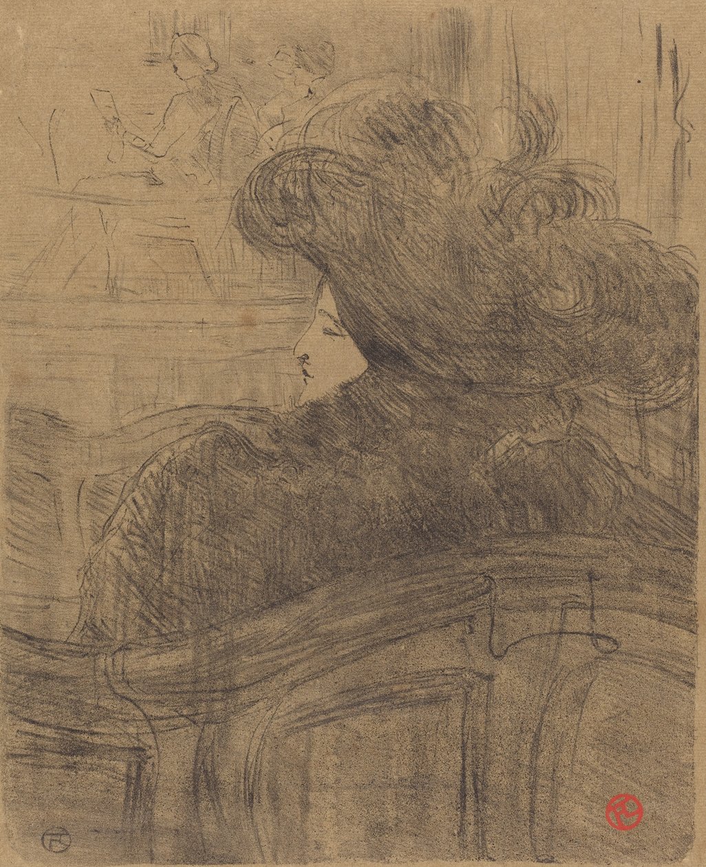 Cleo de Merode od Henri de Toulouse Lautrec