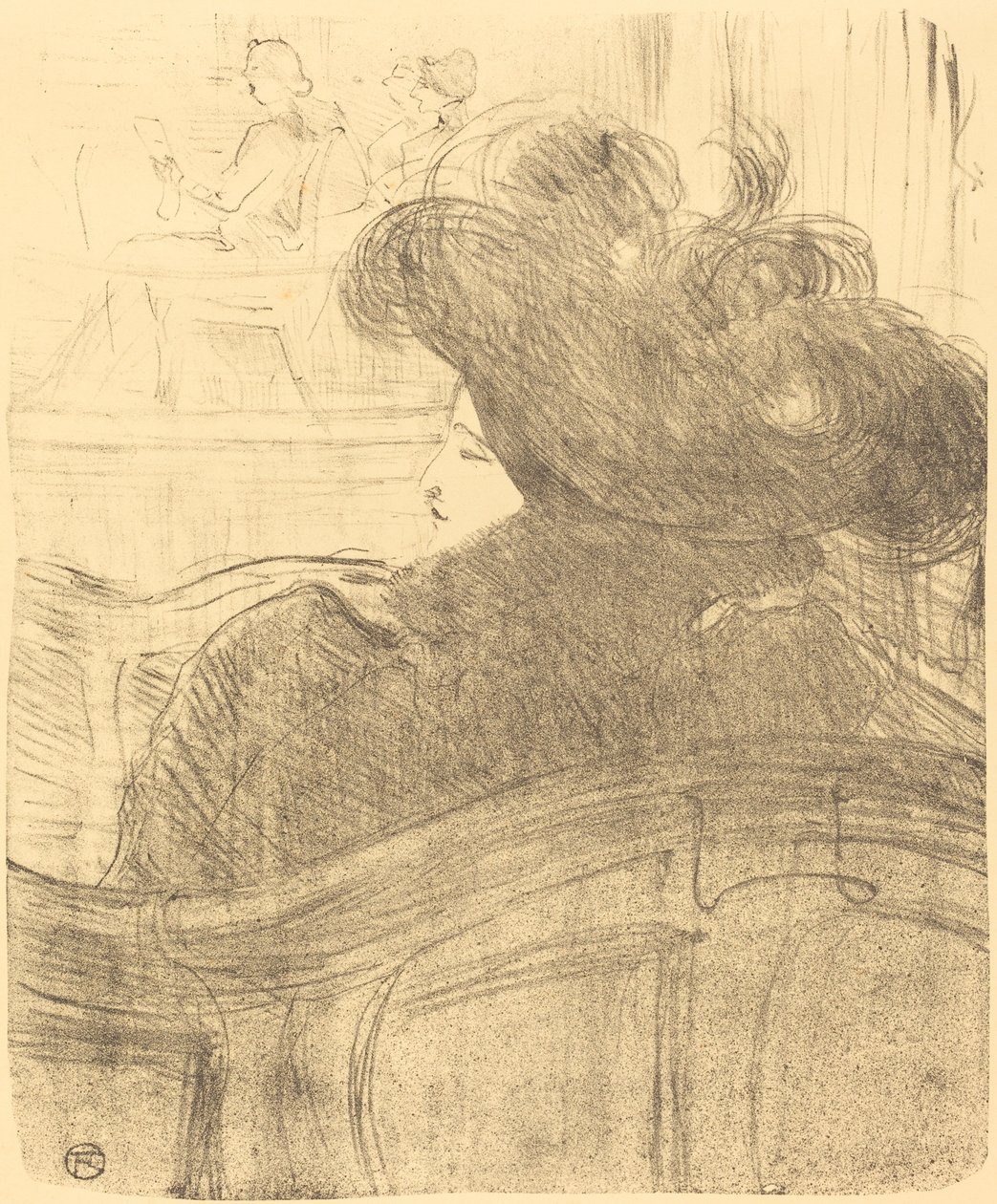 Cleo de Merode od Henri de Toulouse Lautrec