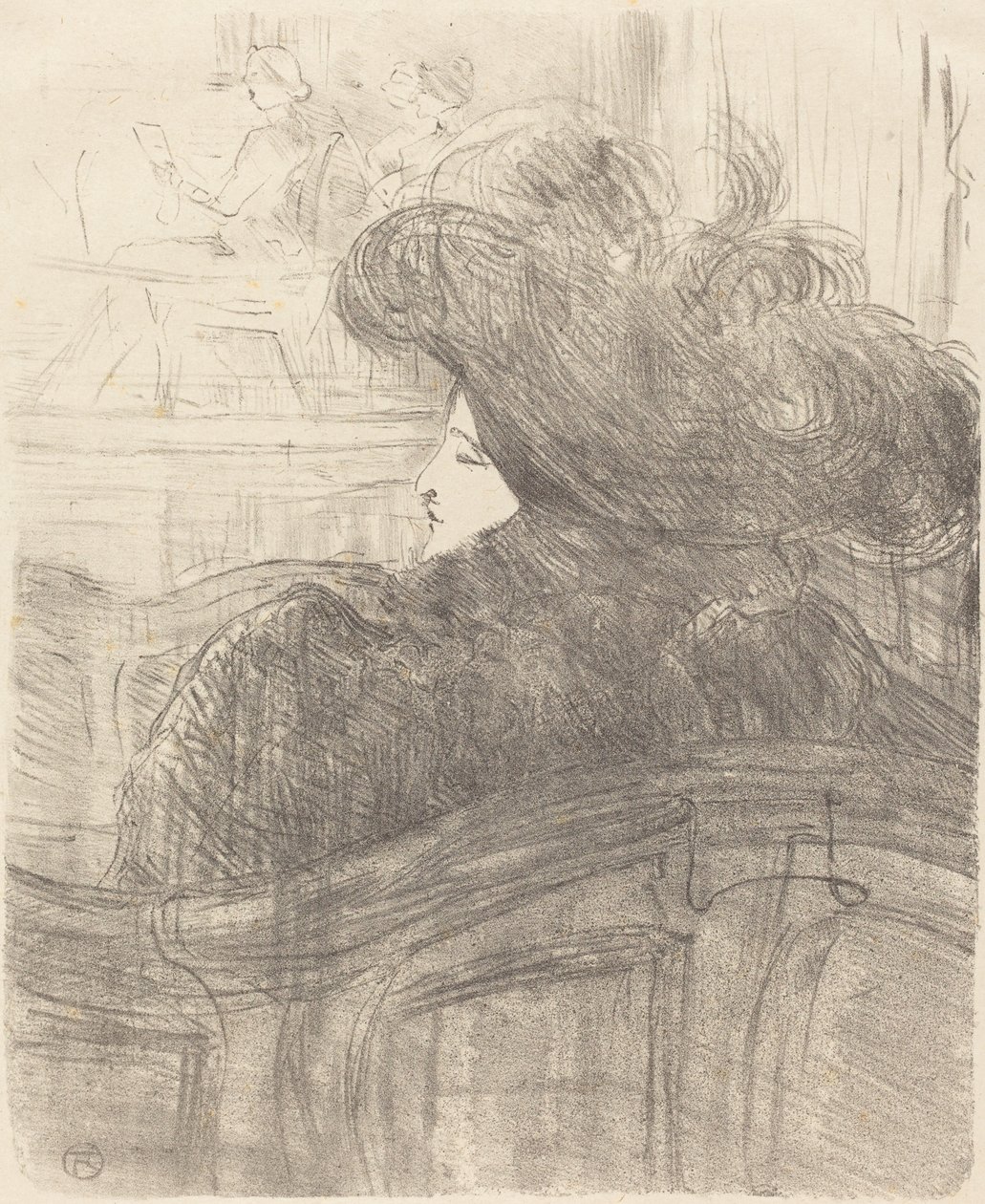 Cleo de Merode od Henri de Toulouse Lautrec
