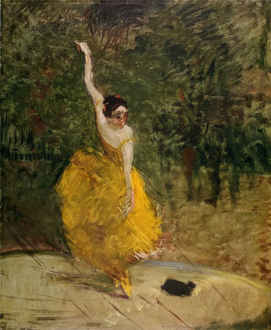 Tanečník od Henri de Toulouse Lautrec