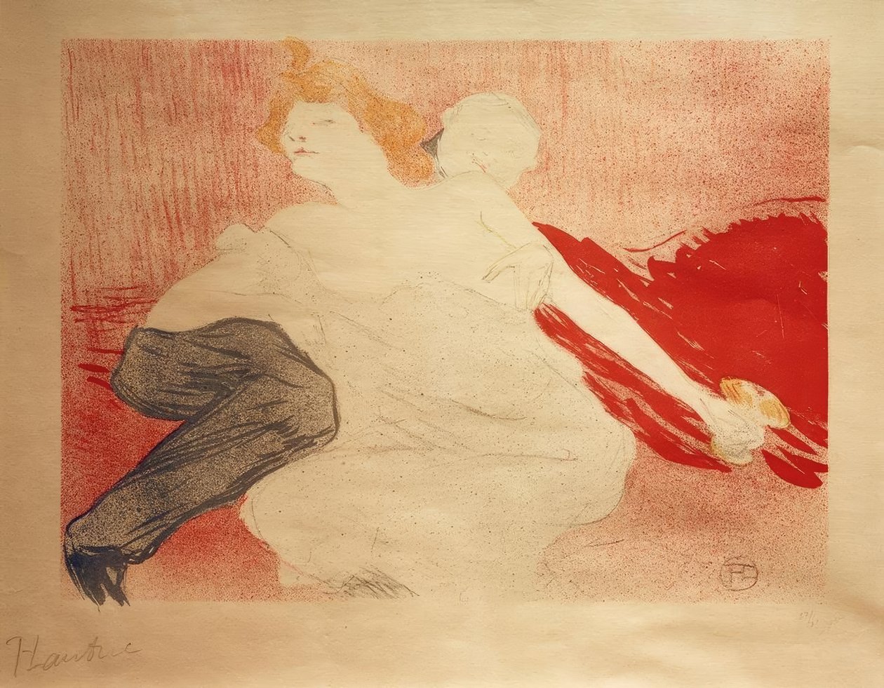 Zhýralost od Henri de Toulouse Lautrec