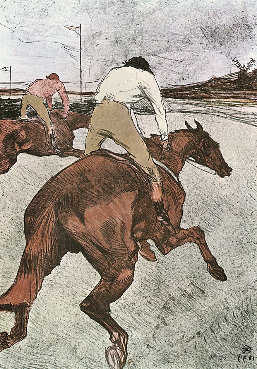 žokej od Henri de Toulouse Lautrec
