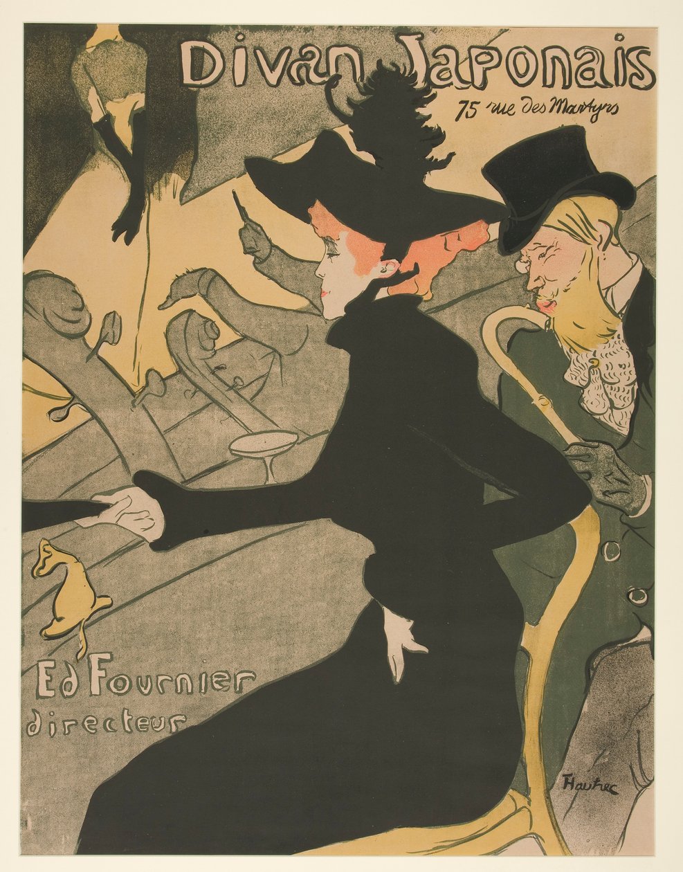 Japonská pohovka od Henri de Toulouse Lautrec