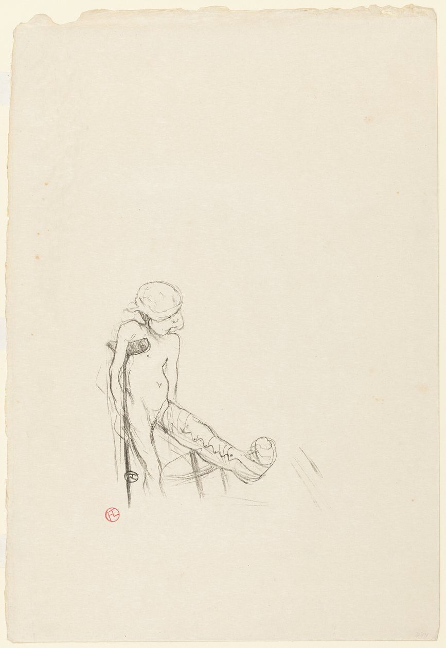 eros vanne od Henri de Toulouse Lautrec