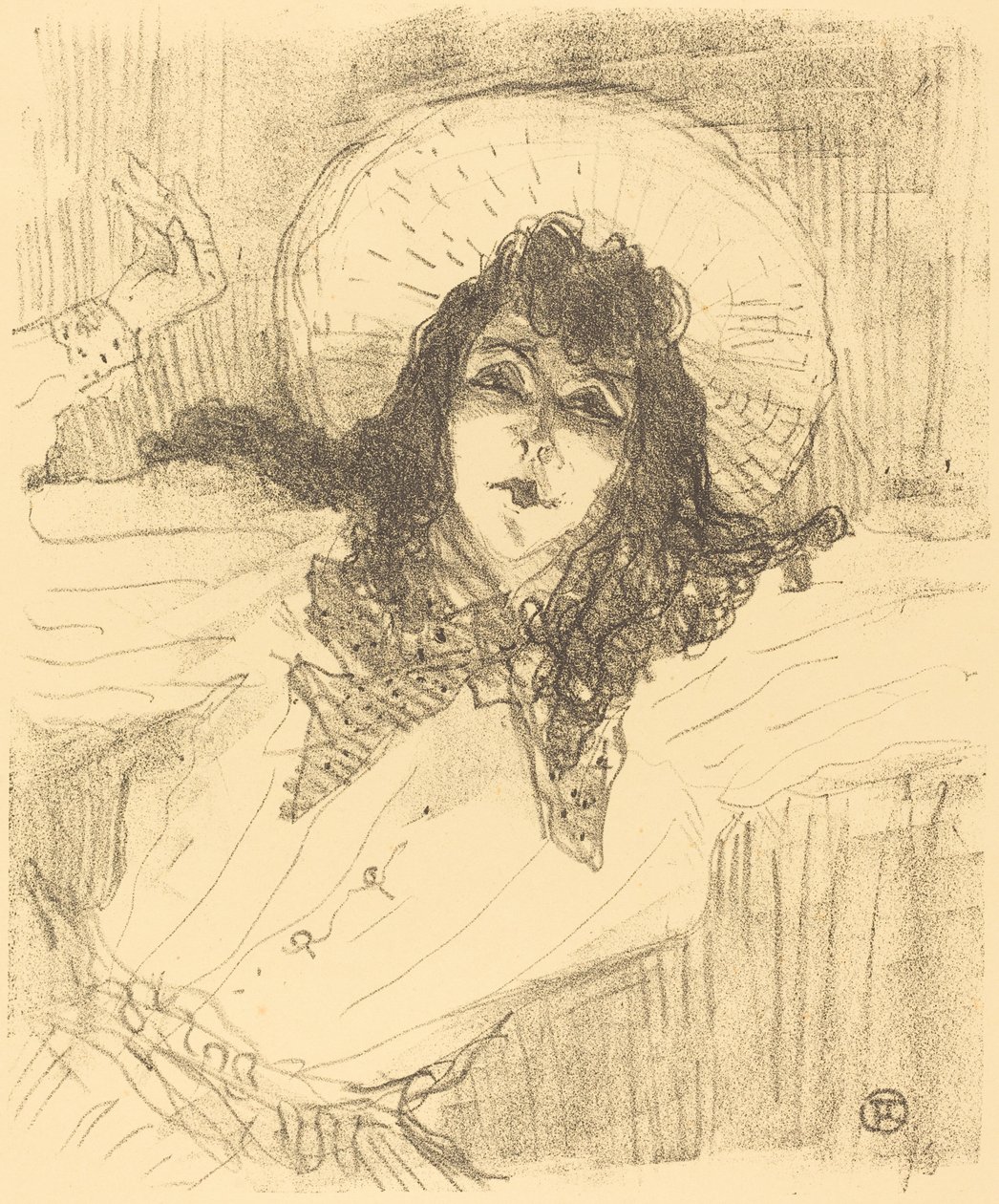 Eva Lavalliere, 1896. od Henri de Toulouse Lautrec