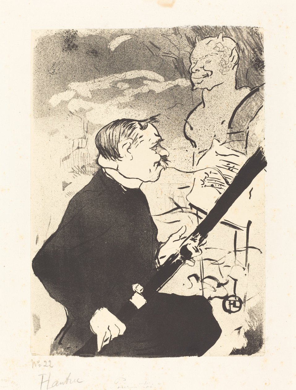 Pro tebe (Pour toi!...) od Henri de Toulouse Lautrec