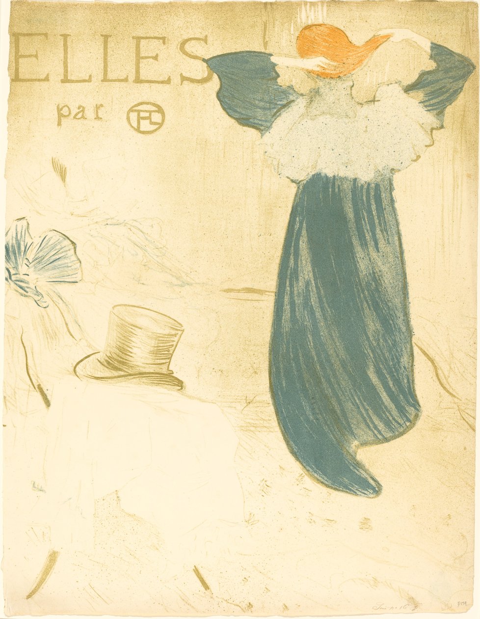 Frontispis pro Elles, 1896. od Henri de Toulouse Lautrec