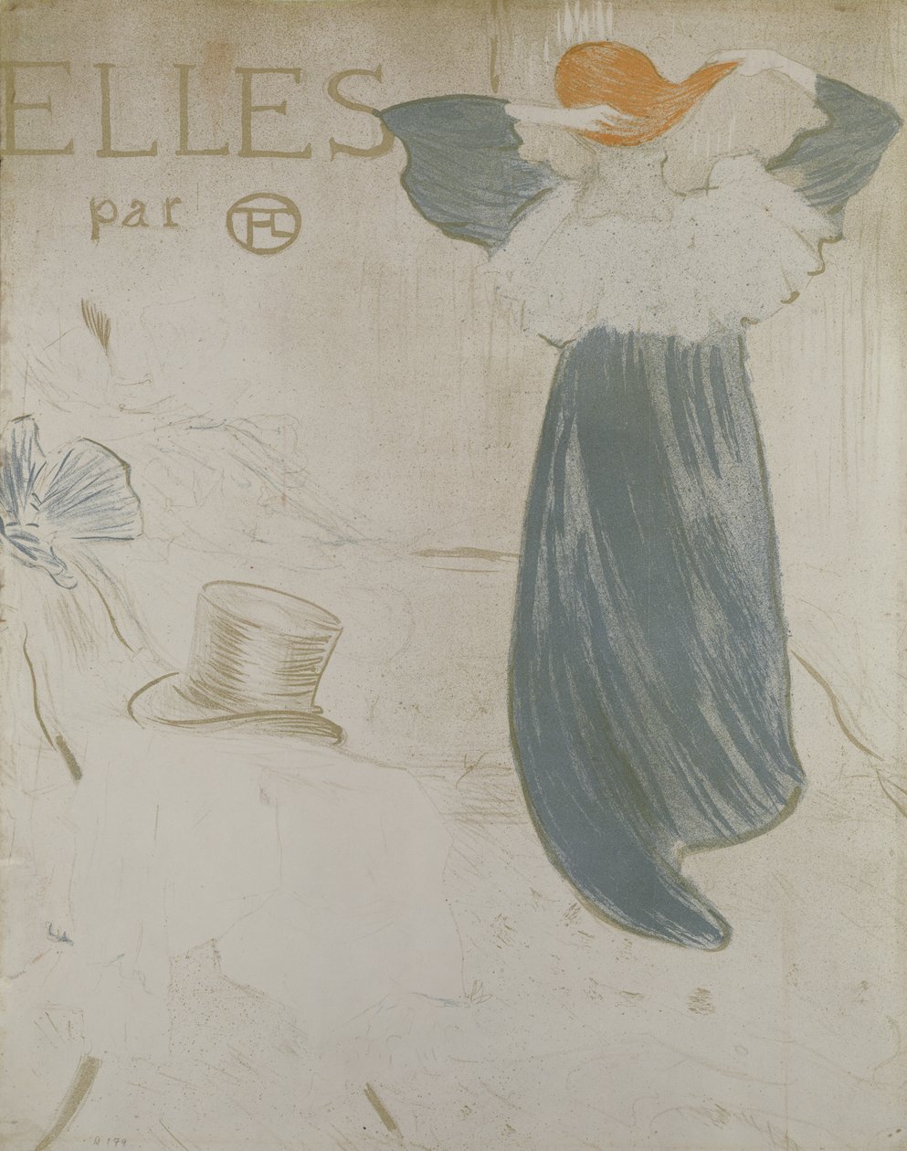 Frontispis pro "Elles", 1896 od Henri de Toulouse Lautrec