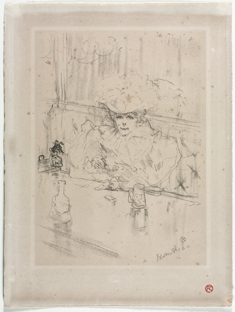 V Hannetonu od Henri de Toulouse Lautrec