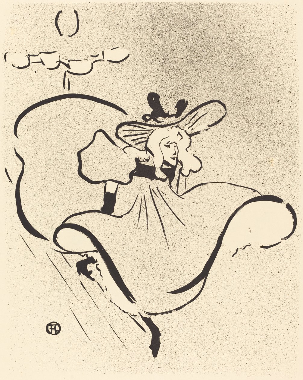 Jane Avril od Henri de Toulouse Lautrec