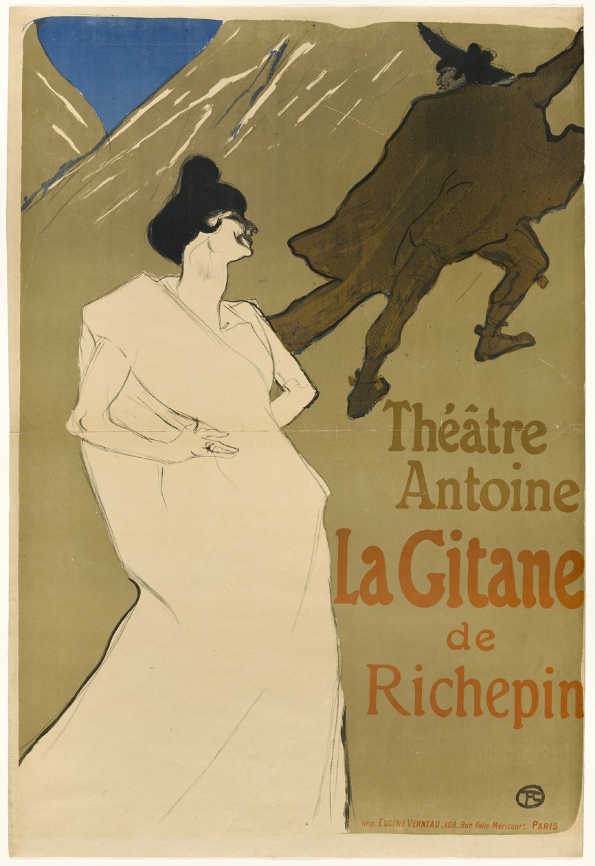 Cikánská od Henri de Toulouse Lautrec