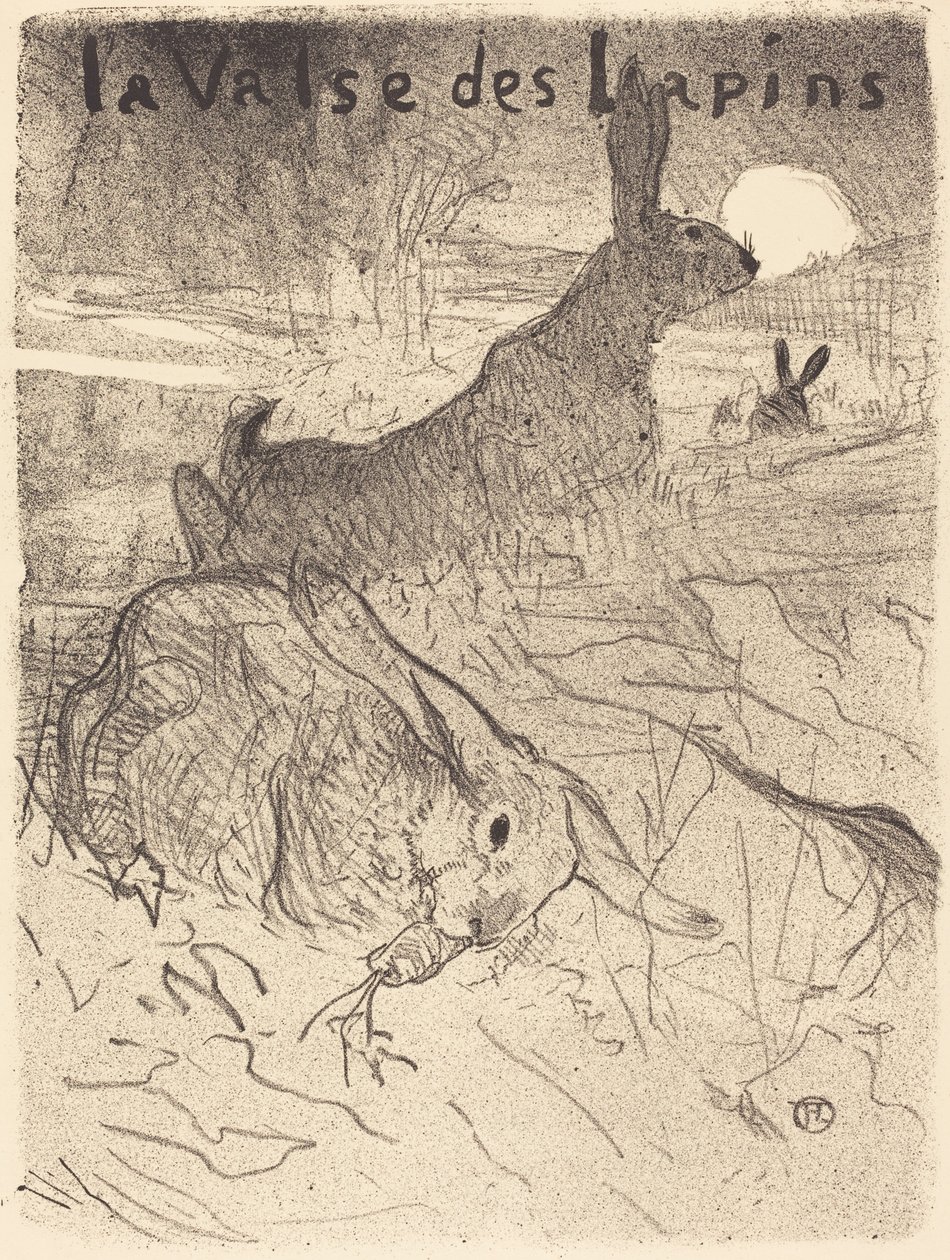 Králičí valčík od Henri de Toulouse Lautrec