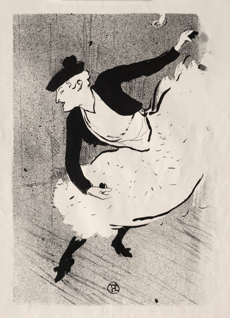 The Café-concert: Edmée Lescot, 1893. od Henri de Toulouse Lautrec