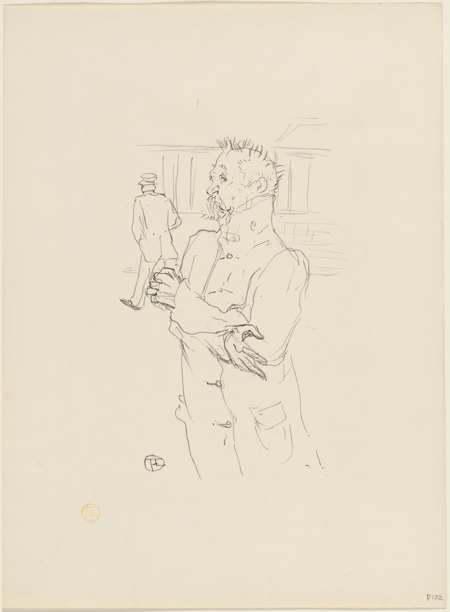 Blázen, 1895. od Henri de Toulouse Lautrec