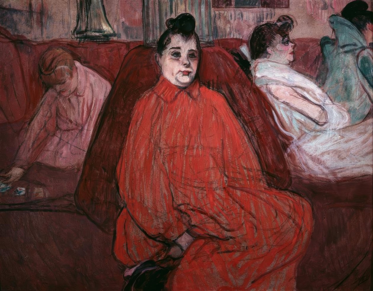 Gauč (gauč) od Henri de Toulouse Lautrec