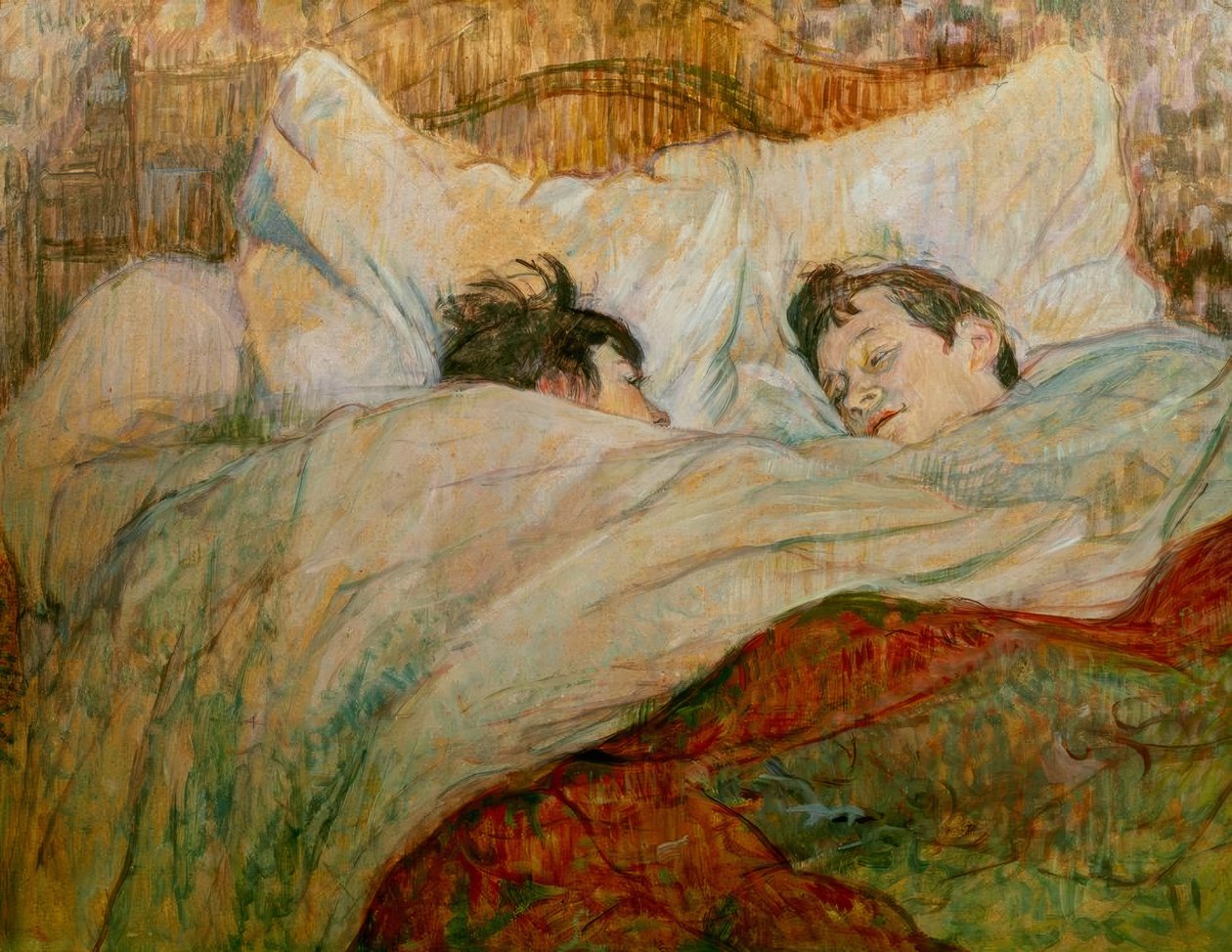 Lůžko od Henri de Toulouse Lautrec