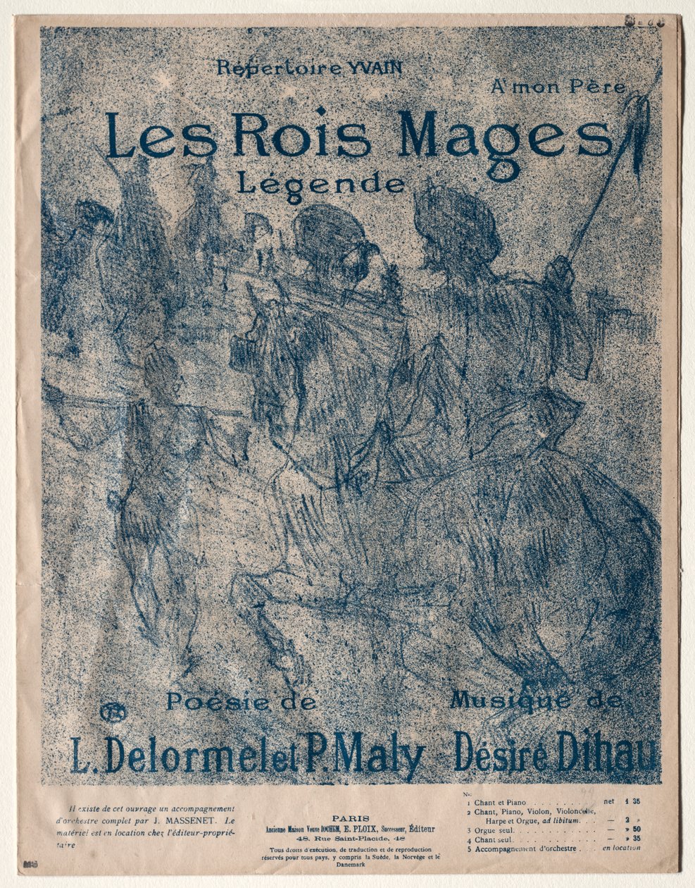 Mágové od Henri de Toulouse Lautrec
