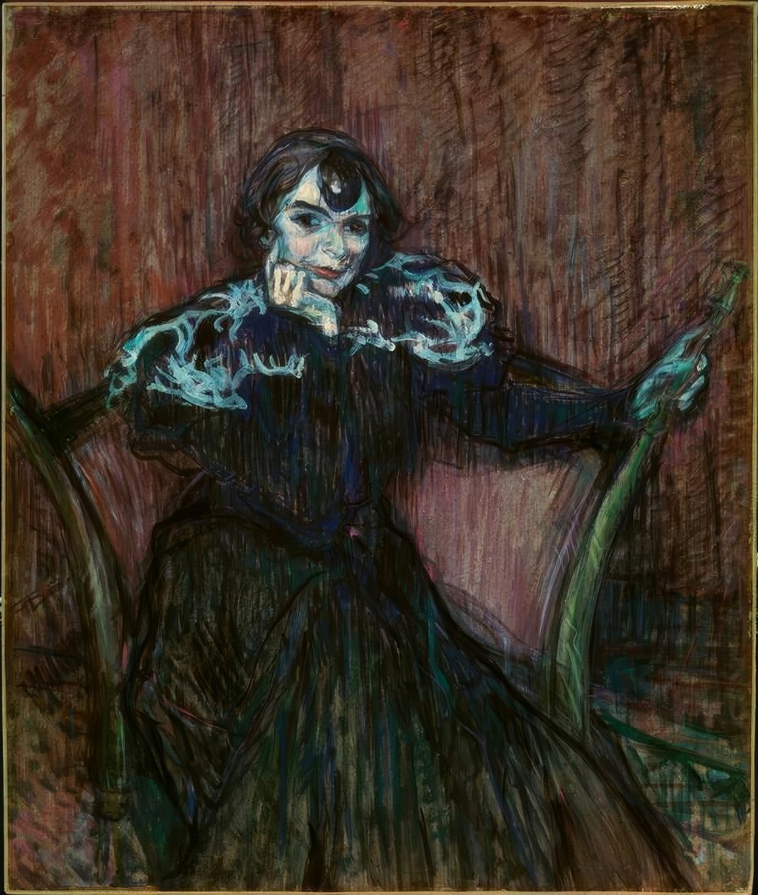 Madame Berthe Bady od Henri de Toulouse Lautrec
