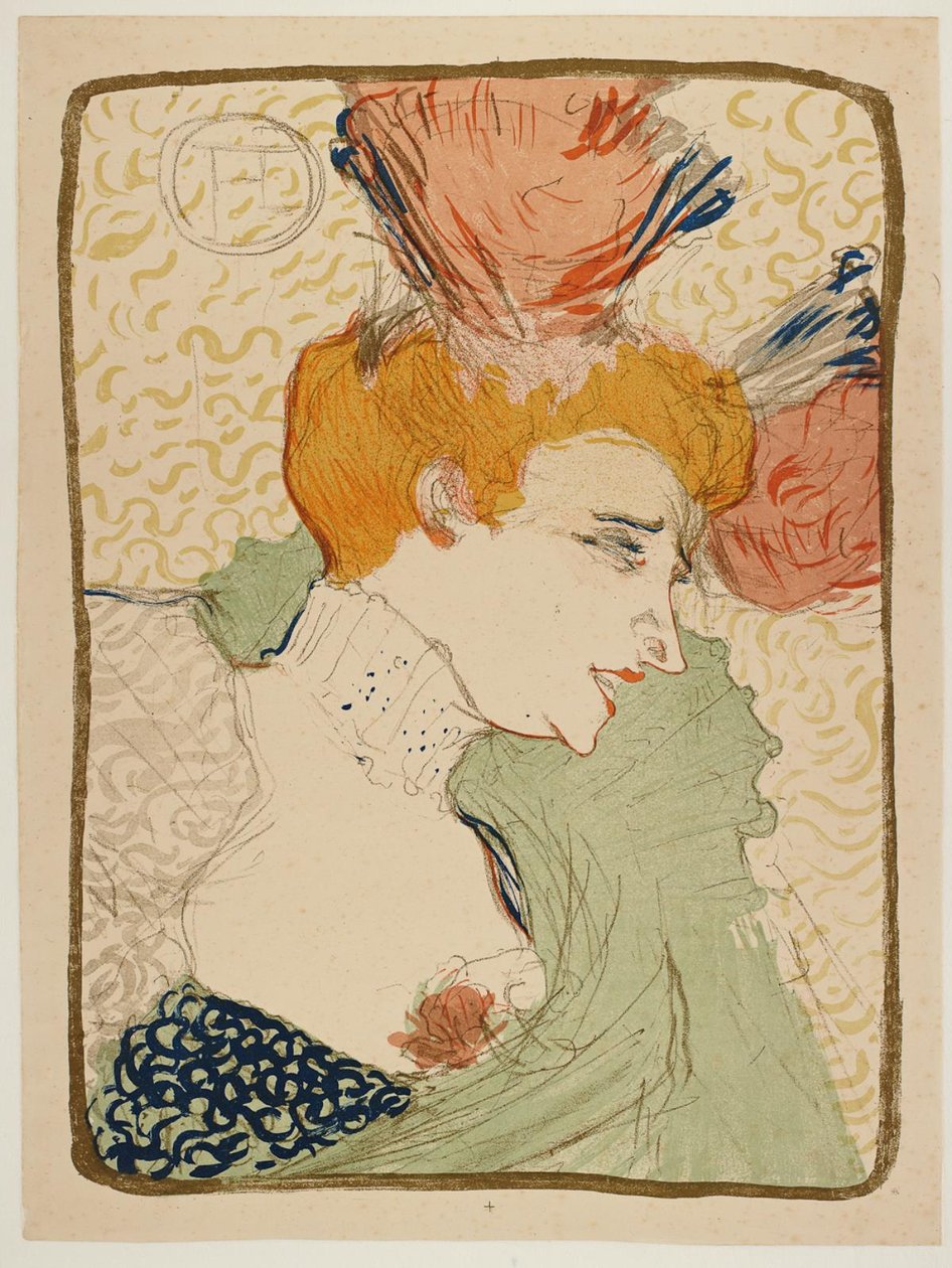 Slečna Marcelle Lender, Busta od Henri de Toulouse Lautrec