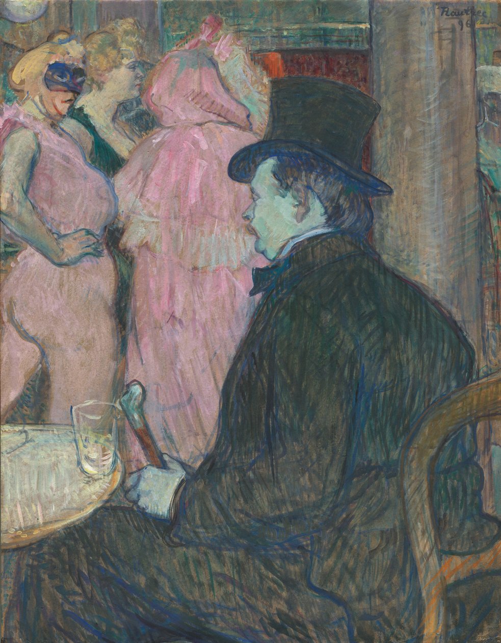 Maxime Dethomas, 1896. od Henri de Toulouse Lautrec