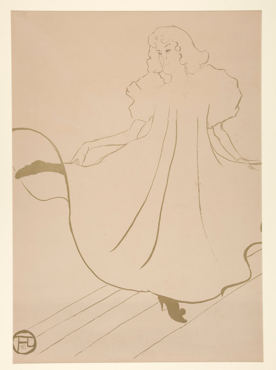 May Miltonová od Henri de Toulouse Lautrec