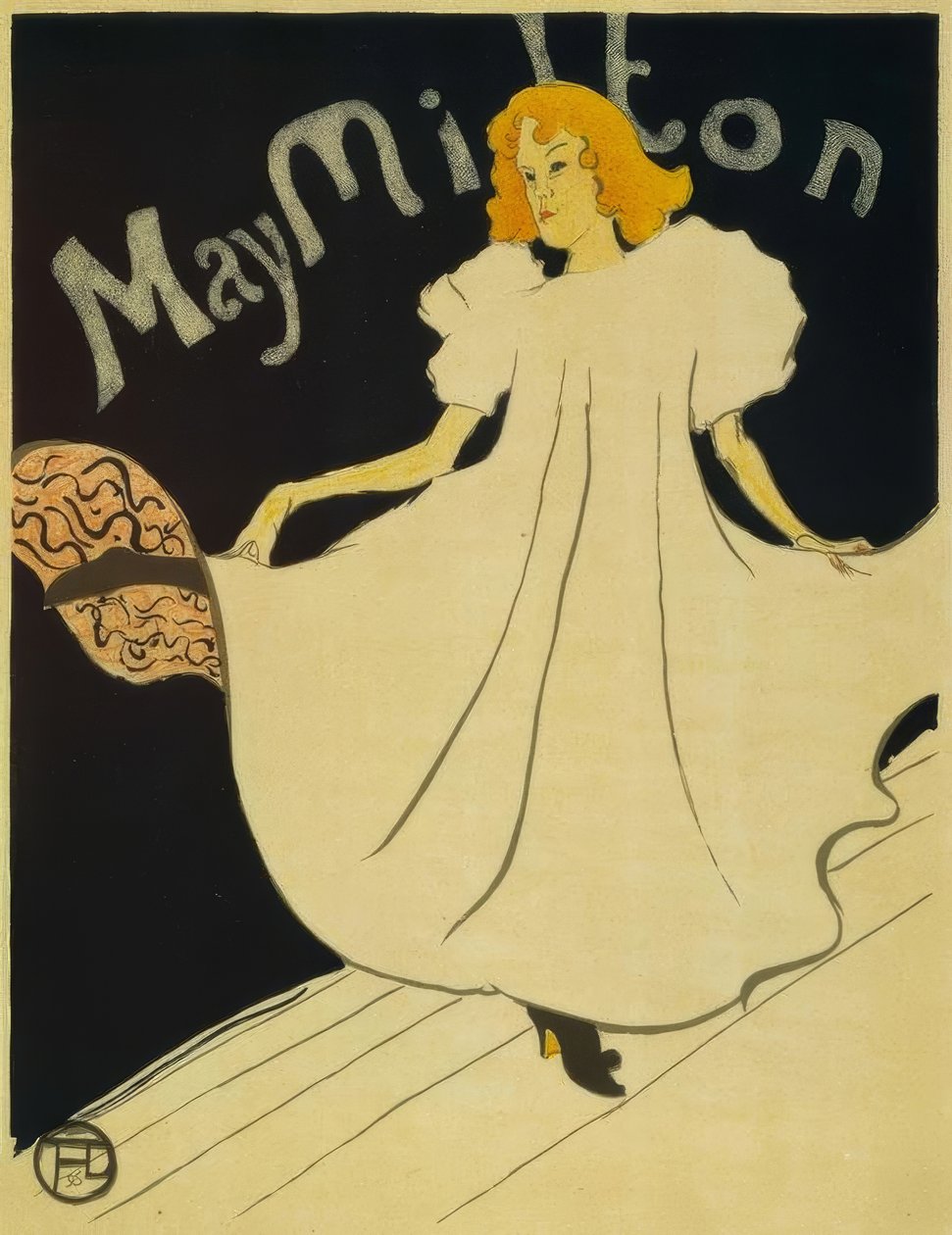 May Miltonová od Henri de Toulouse Lautrec