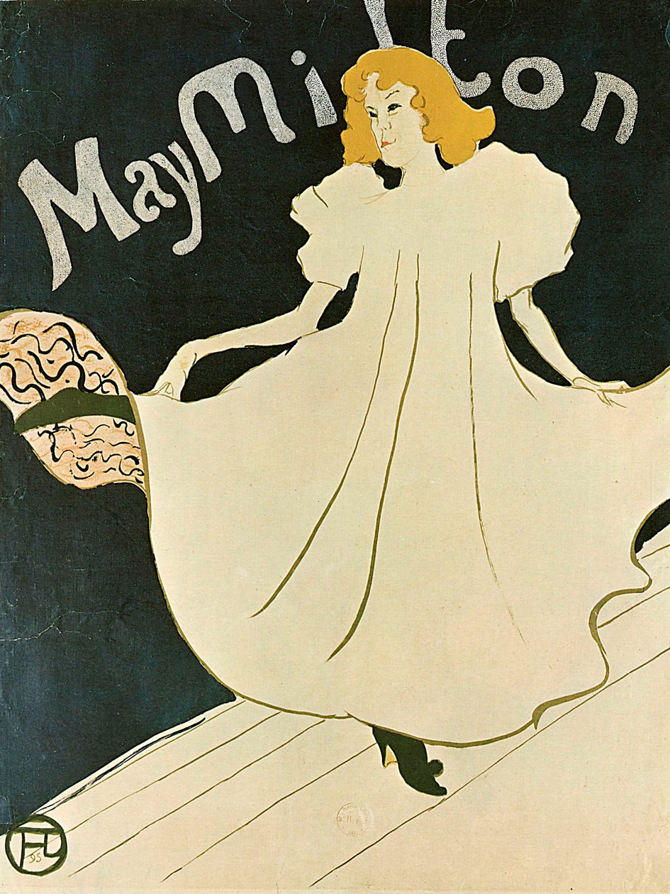May Milton, 1895. od Henri de Toulouse Lautrec