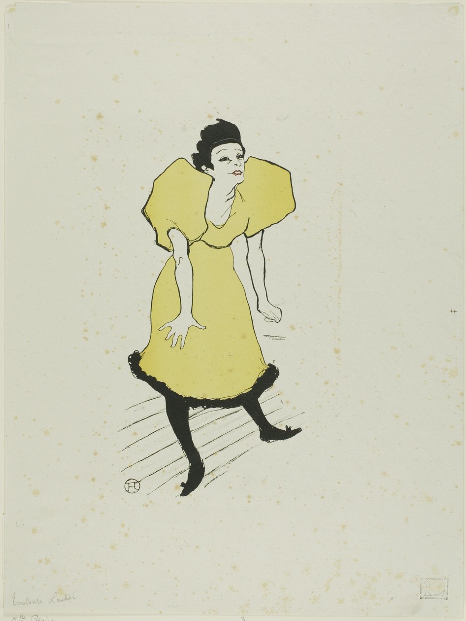 slečno Polarová od Henri de Toulouse Lautrec
