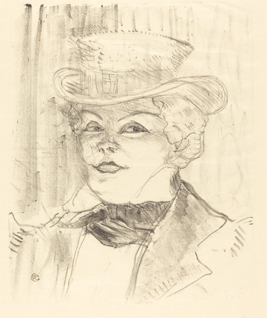 paní Rejane od Henri de Toulouse Lautrec