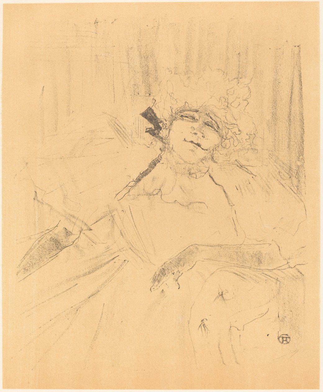 Stará píseň od Henri de Toulouse Lautrec