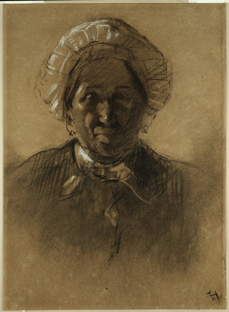 Stará žena od Henri de Toulouse Lautrec