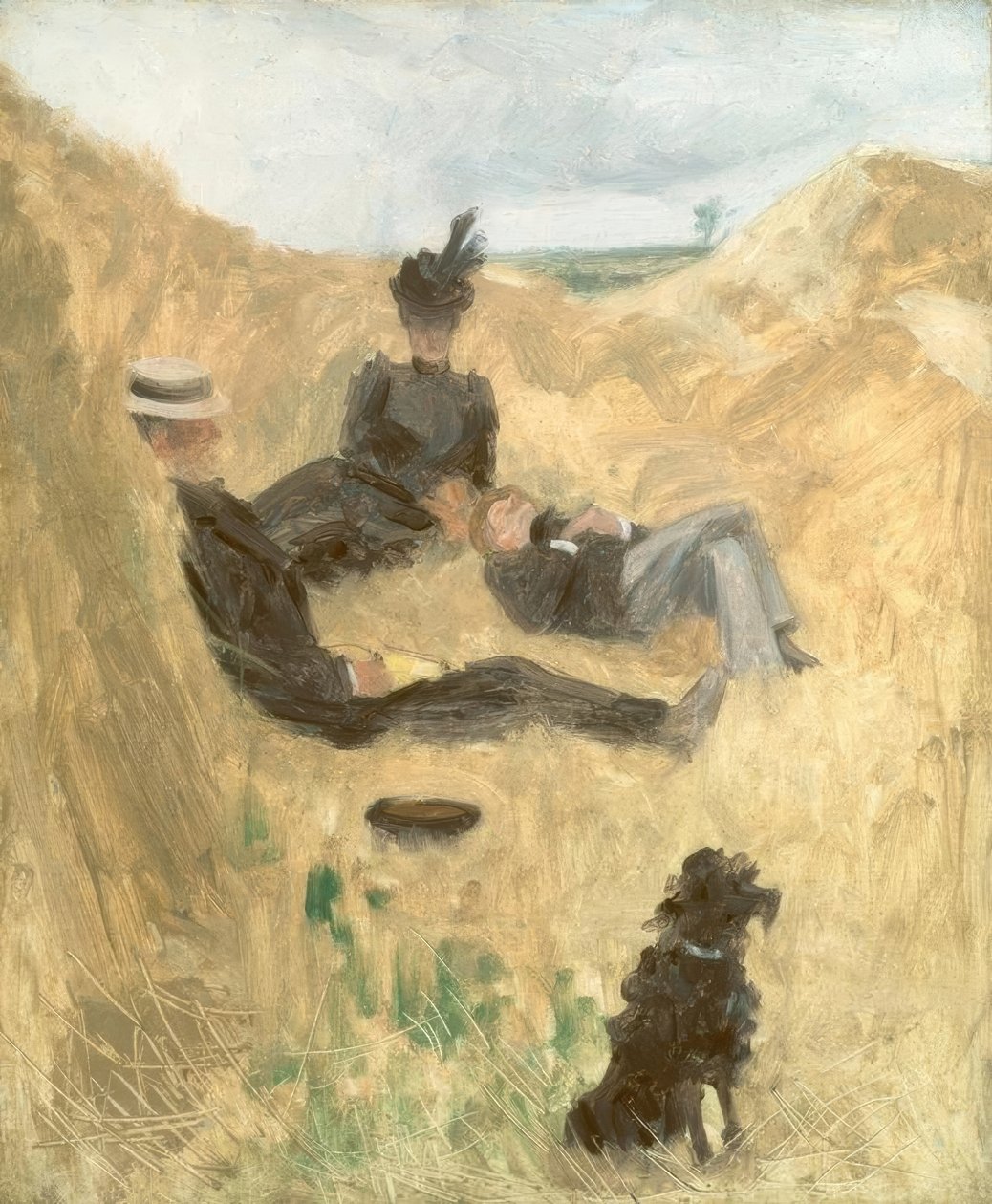 Agrární strana od Henri de Toulouse Lautrec