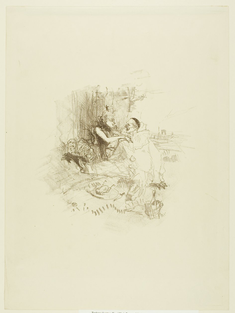 Piknik od Henri de Toulouse Lautrec