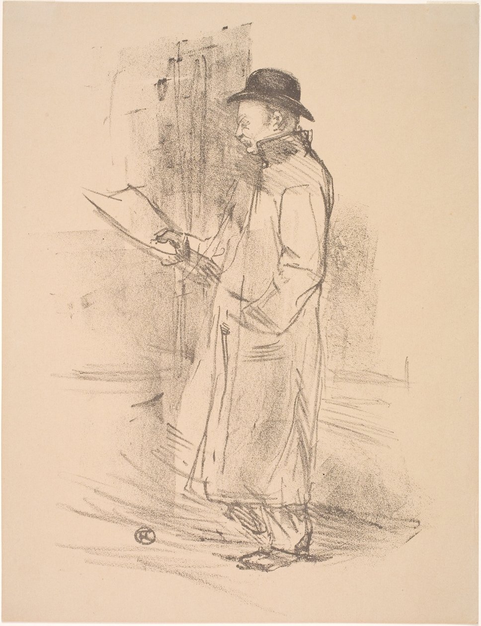 Benefiční program Gémier od Henri de Toulouse Lautrec